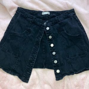 jean skirt